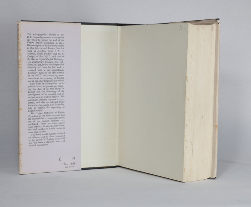 The Oxford Dictionary of English Etymology (1966)