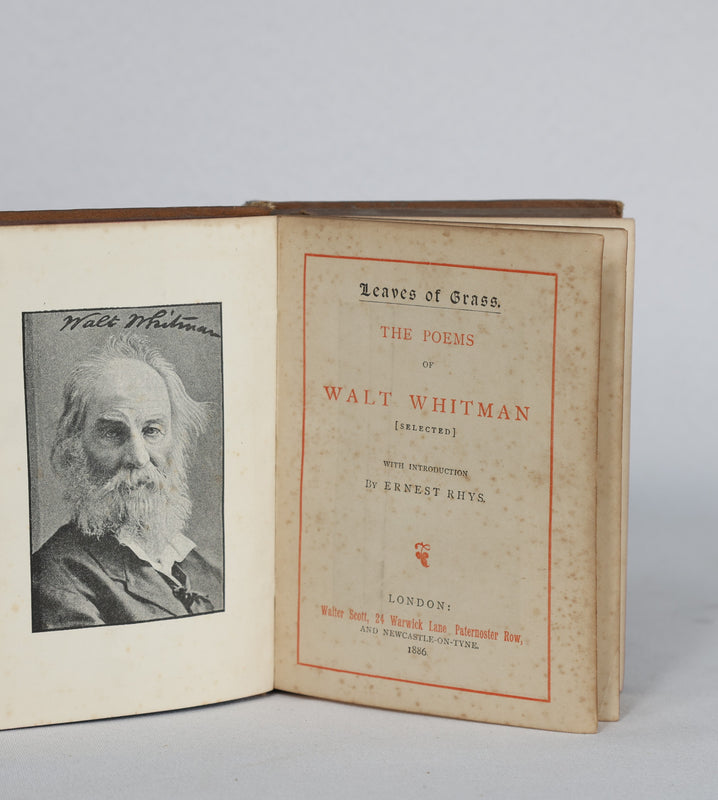 The Poems of Walt Whitman (1886)