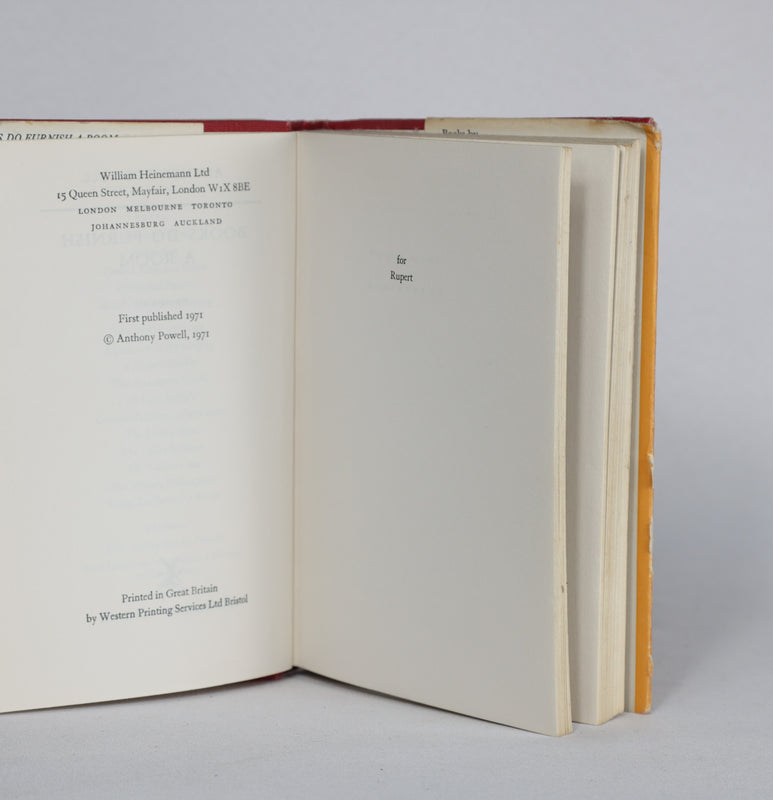 Books Do Furnish a Room (1971, 1st)