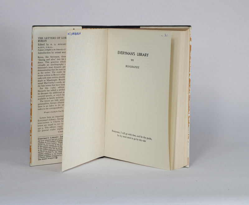 The Letters of Lord Byron (1962)