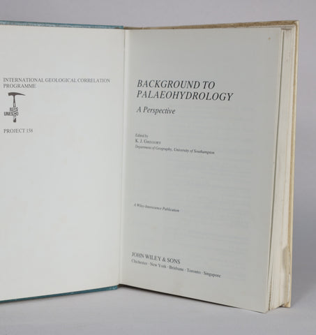 Background to Palaeohydrology (1983)