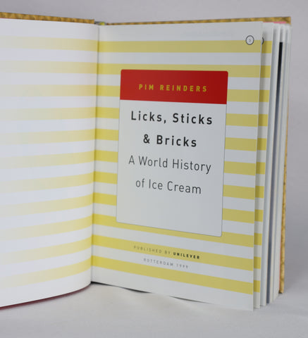 Licks, Sticks & Bricks: A World History of Ice Cream (1999)