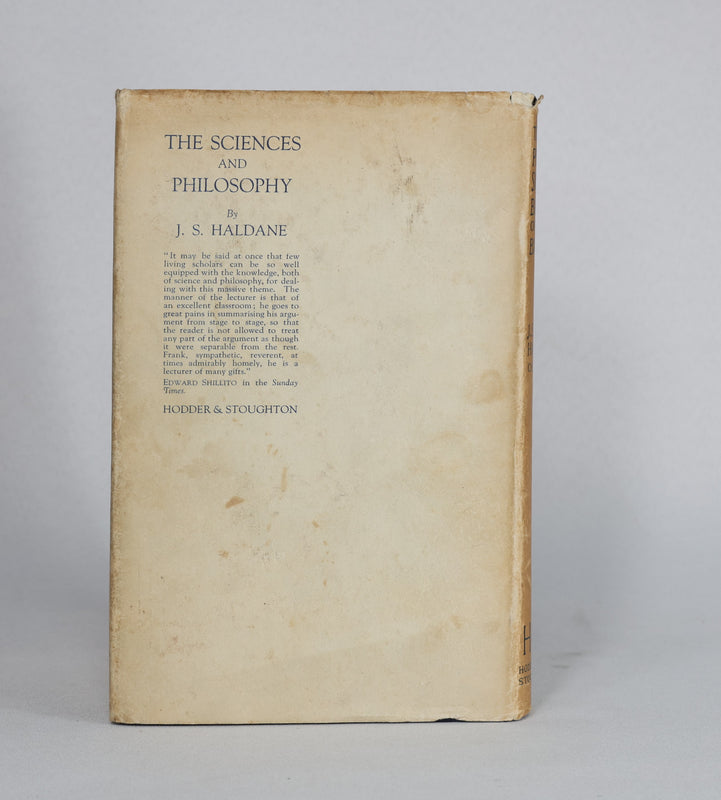 The Philosophical Basis of Biology (1931)