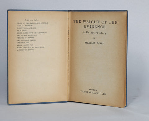 The Weight of the Evidence: A Detective Story (1948)