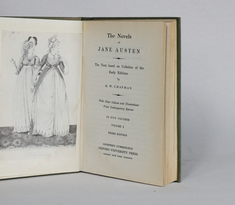 The Novels of Jane Austen, Vol I, Sense and Sensibility (1953)