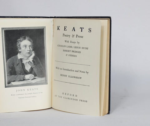 Keats Poetry & Prose (1931)