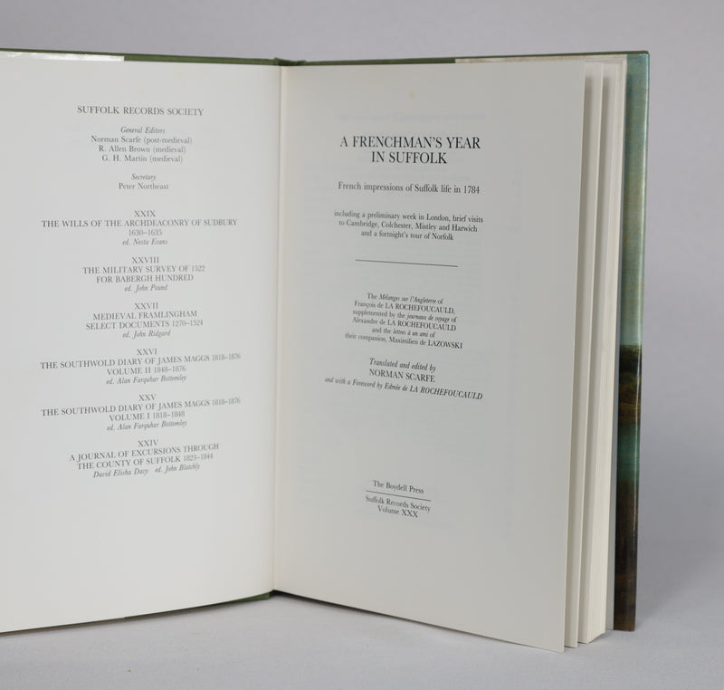 A Frenchman's Year in Suffolk, 1784 (1988)