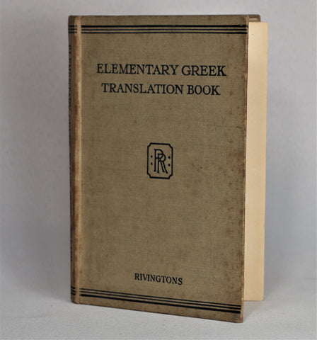 Elementary Greek Translation Book