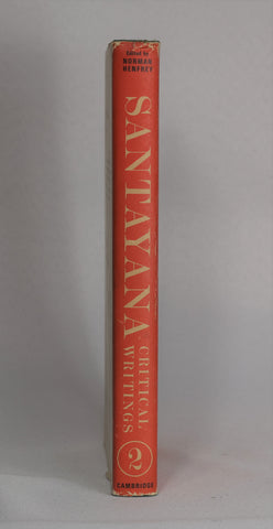 Selected Critical Writings of George Santayana (Vol. 2, 1968)