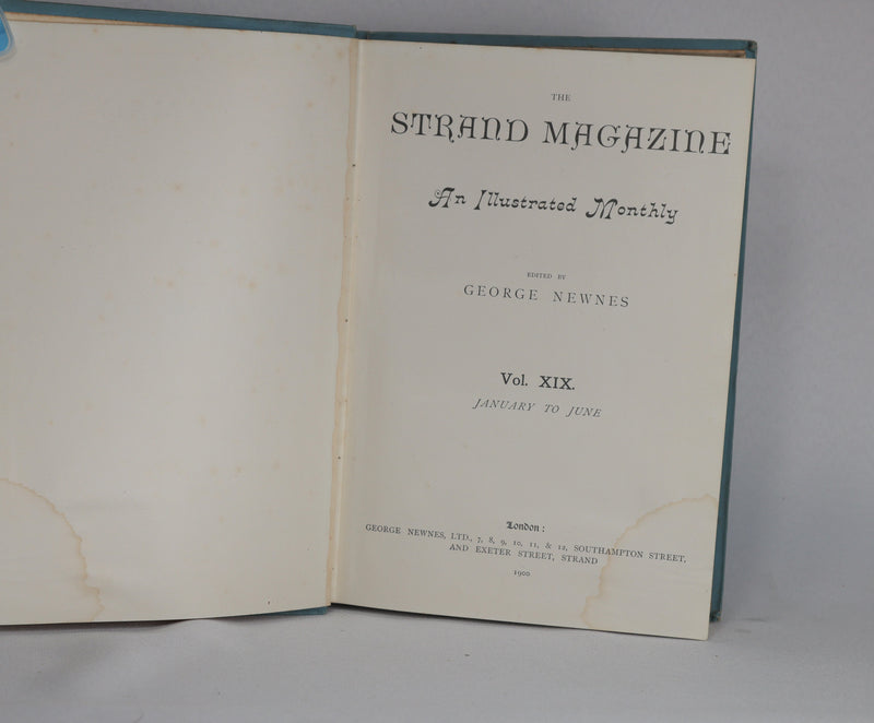 The Strand Magazine Vol. XIX (1900)