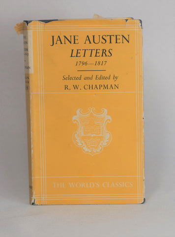 Jane Austen Selected Letters 1796-1817 (1955)