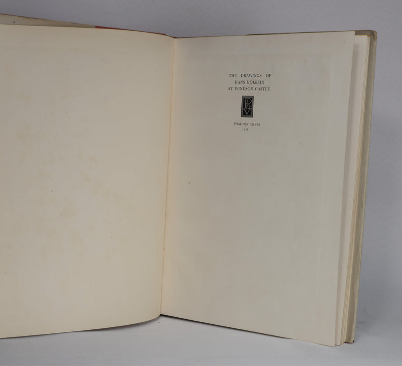 The Drawings of Hans Holbein at Windsor Castle (1945)
