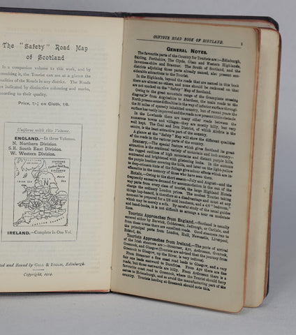 The Contour Road Book of Scotland (1914)