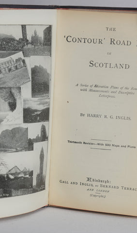 The Contour Road Book of Scotland (1914)