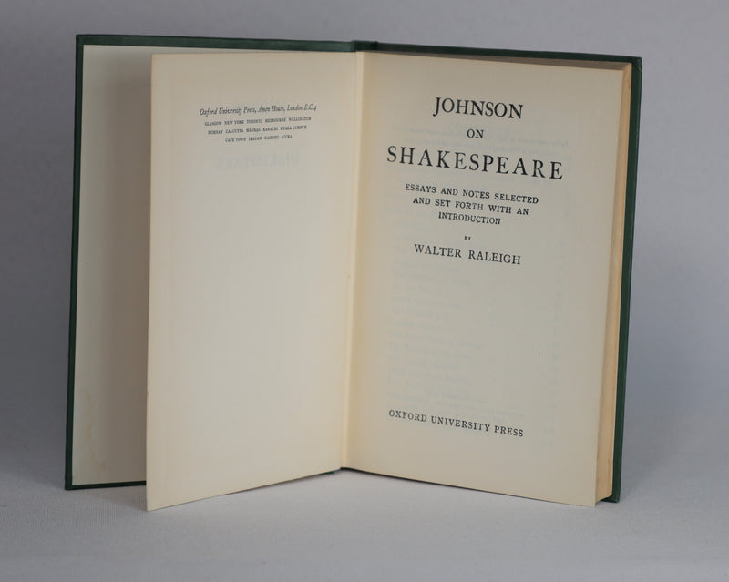 Johnson on Shakespeare (1959)