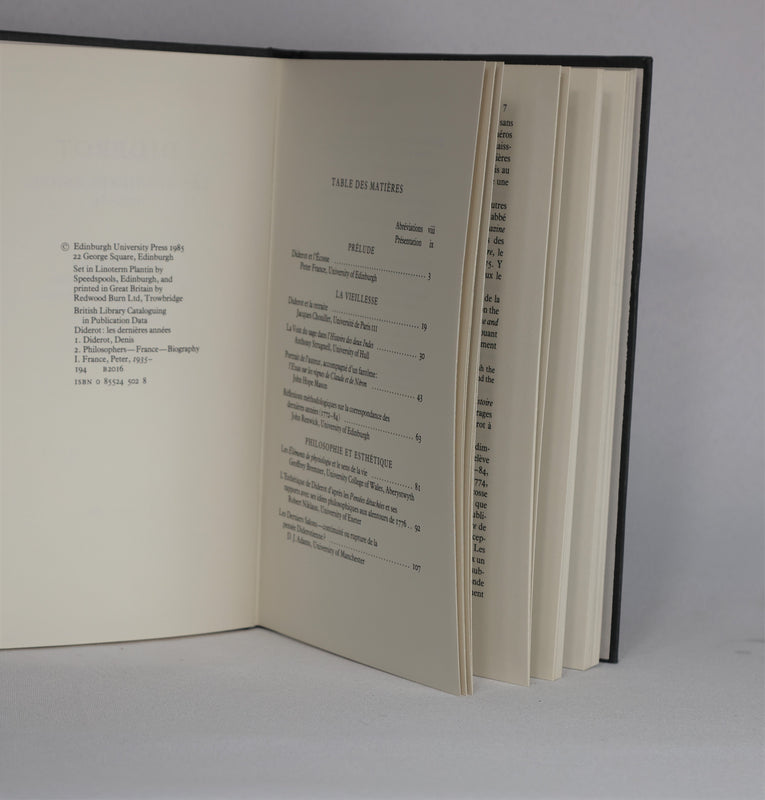 Diderot: Les Dernières Années 1770-84 (1985)
