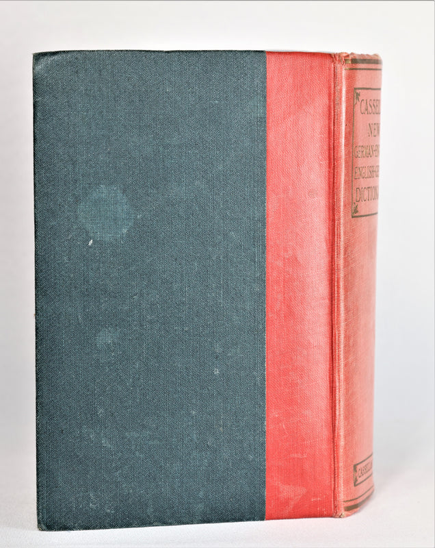 Cassell's New German-English English-German Dictionary (~1909)