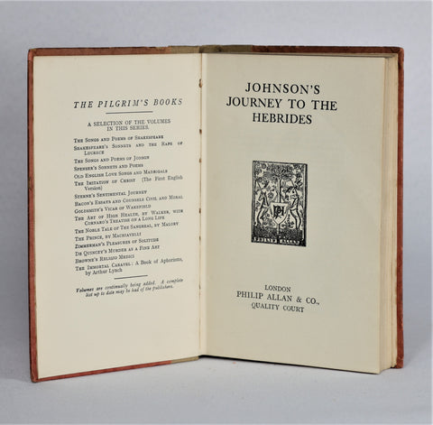 Johnson's Journey to the Hebrides (1925)