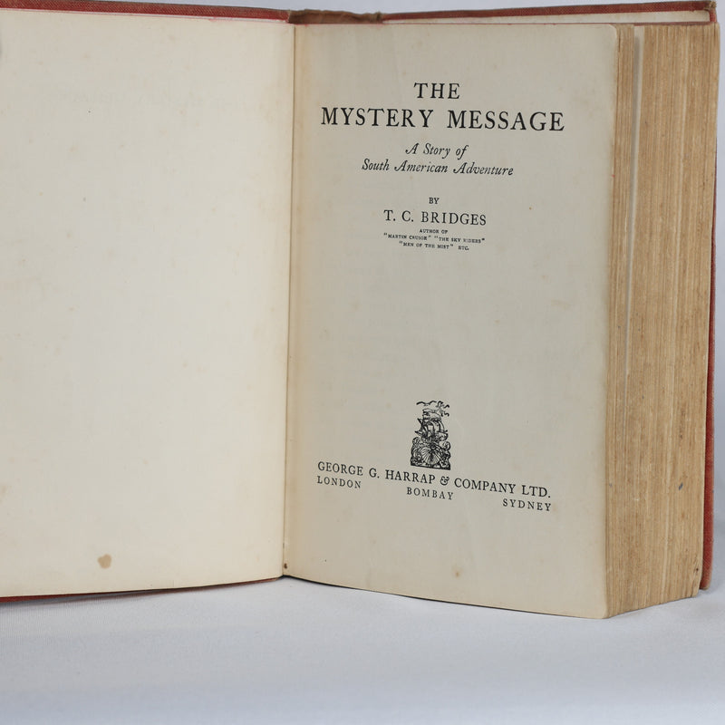 The T. C. Bridges Adventure Book (1933)