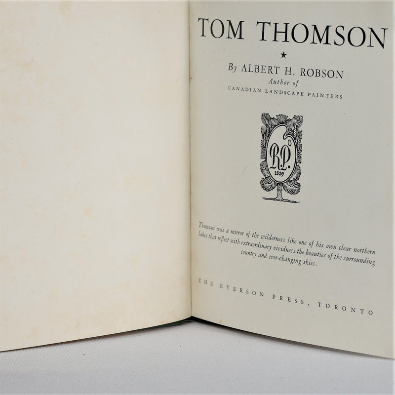 Tom Thomson (1937)