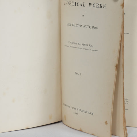 Scott's Poetical Works, Vols. I & II (1888)