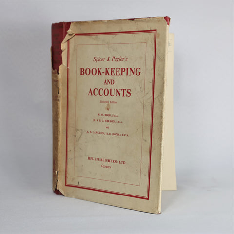 Spicer and Pegler's Book-Keeping and Accounts (1963)