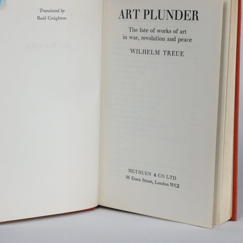 Art Plunder: The Fate of Works of Art in War, Revolution and Peace (1960)