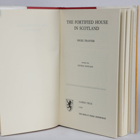 The Fortified House in Scotland, Vol. II (1986)