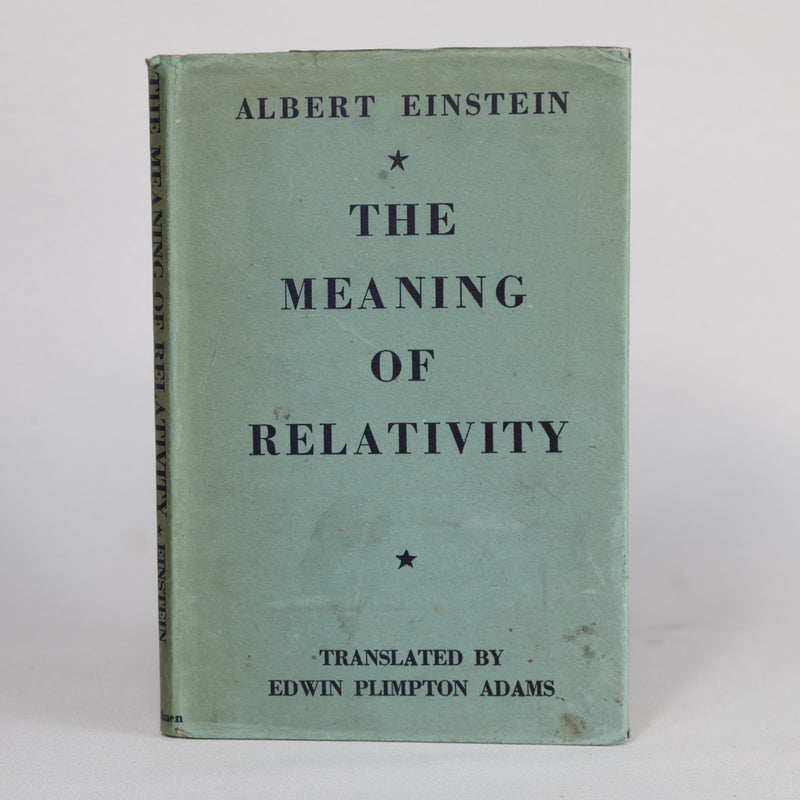 The Meaning of Relativity (1946)