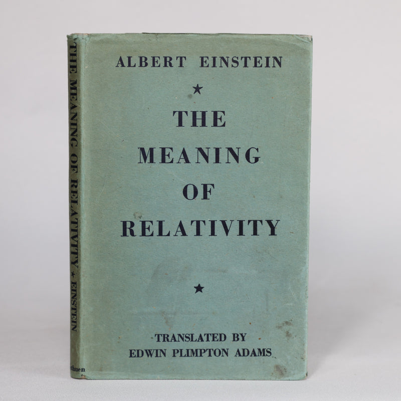 The Meaning of Relativity (1946)