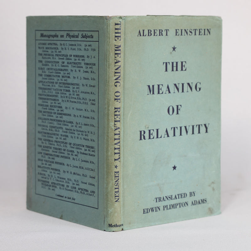 The Meaning of Relativity (1946)