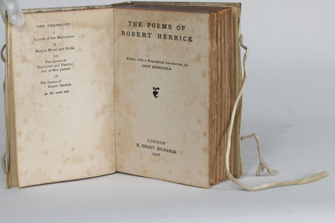 The Chapbooks IV: The Poems of Robert Herrick (1906)