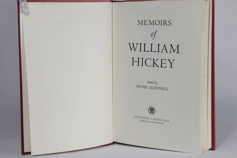 Memoirs of William Hickey (1975)