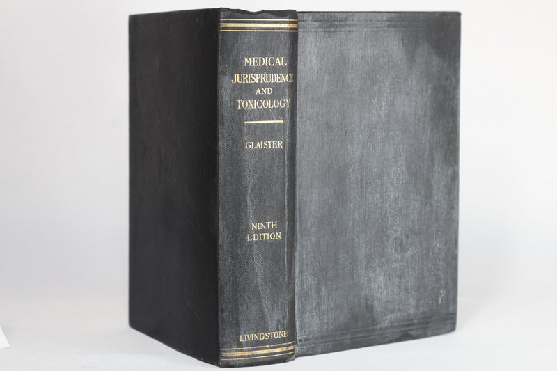 Medical Jurisprudence and Toxicology (1950)