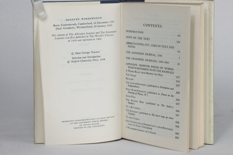 Journals of Dorothy Wordsworth (1963)