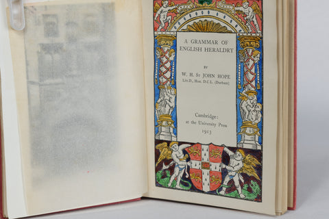 A Grammar of English Heraldry (1913)