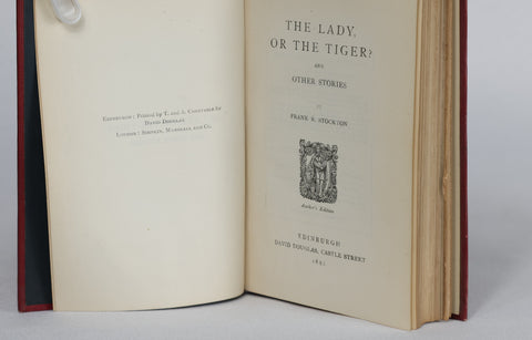 The Lady, or the Tiger? And Other Stories (1893)