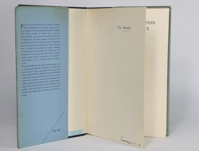 Structure and Function in Primitive Society (1952)