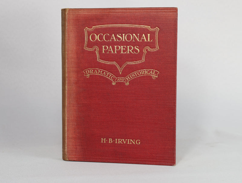 Occasional Papers: Dramatic and Historical (1906)