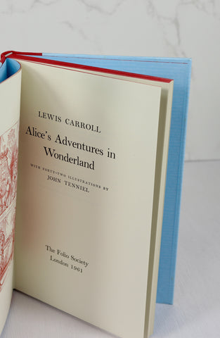 Through the Looking-Glass (1990) / Alice’s Adventures in Wonderland (1991), Folio Society