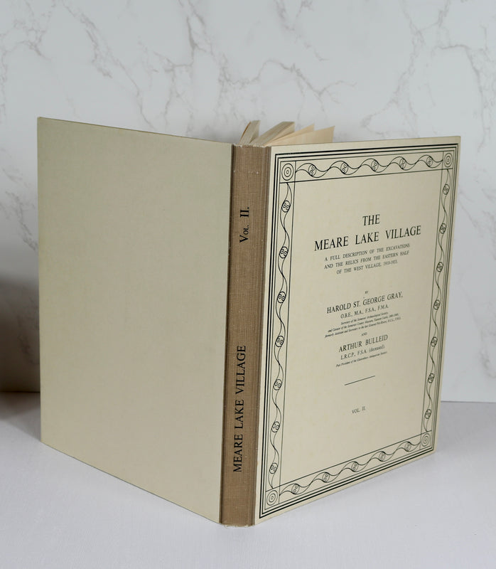Three Volumes: The Meare Lake Village Vols. I, II & III (1948)
