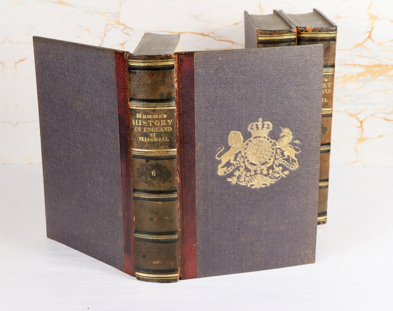 Complete Set: Hume’s History of England by George B. Mitchell (1816)