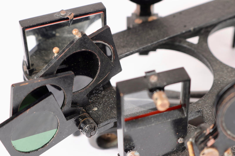 Henry Hughes & Son Sextant, Boxed, w/ 1943 Calibration Certificate