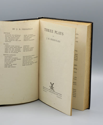 Three Plays by J. B. Priestley (1943)