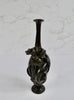 Thumbnail for Japanese Bronze Iris Vase, Signed Seiya, Meiji Period (c.1890–1910)