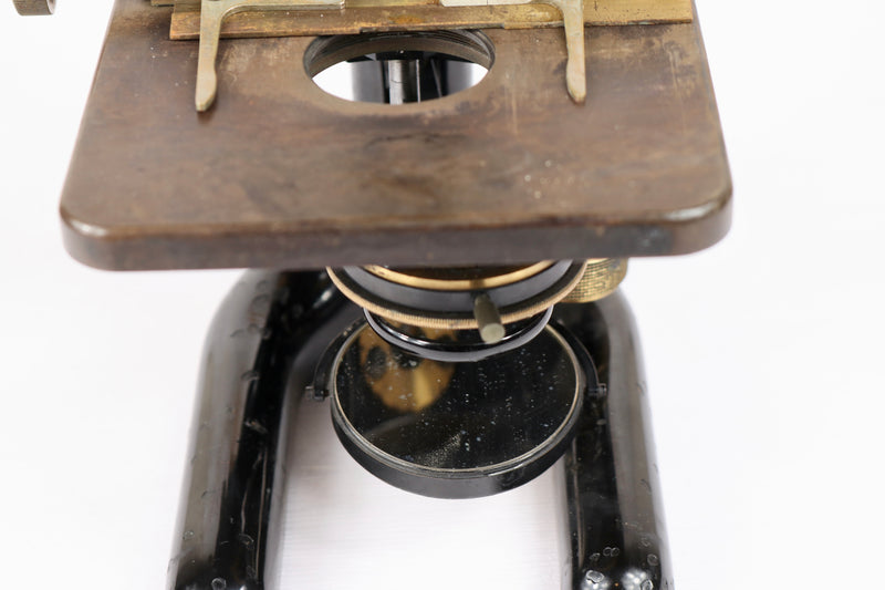 Carl Zeiss Jena Brass Jug Handle Microscope (Serial No. 86788)