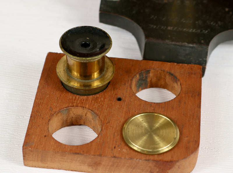 Very Rare ‘Society of the Arts’ Microscope w/ Accessories (1855, No. 537)