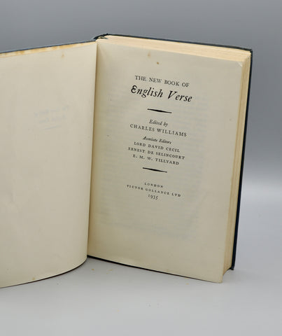 The New Book of English Verse (1935)