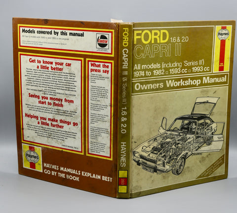 Ford Capri II 1.6 & 2.0 (1974–1982) Owners Workshop Manual