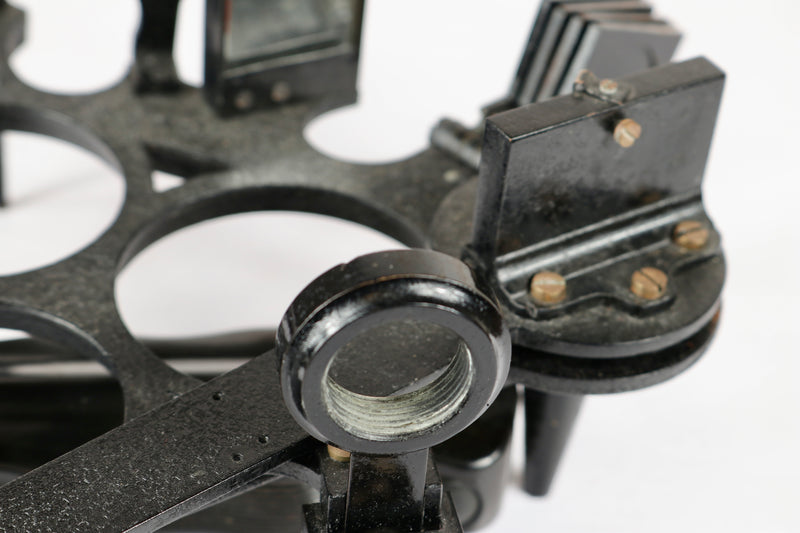 Henry Hughes & Son Sextant, Boxed, w/ 1943 Calibration Certificate